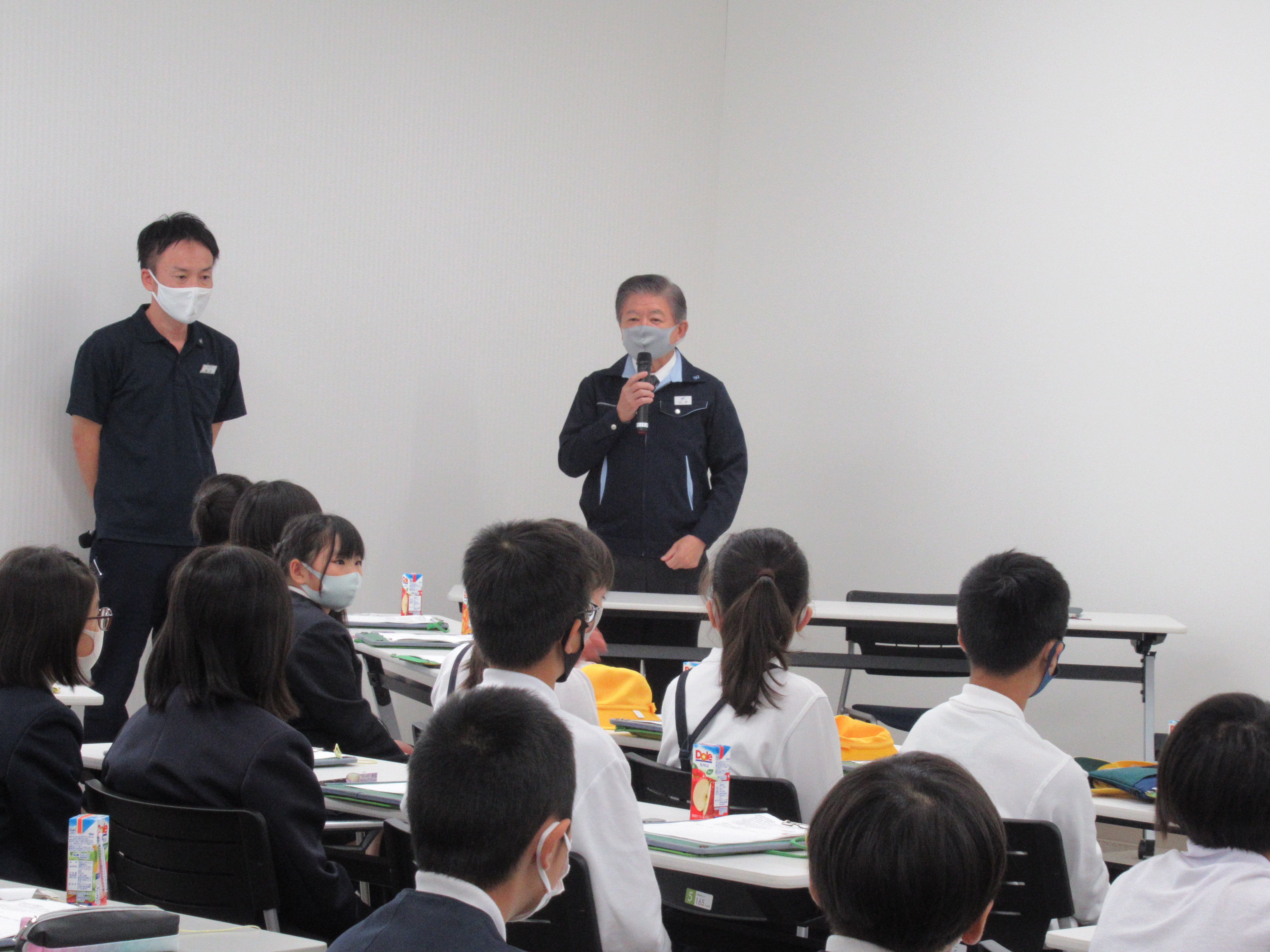 川⼾社⻑から子供たちへ一言
