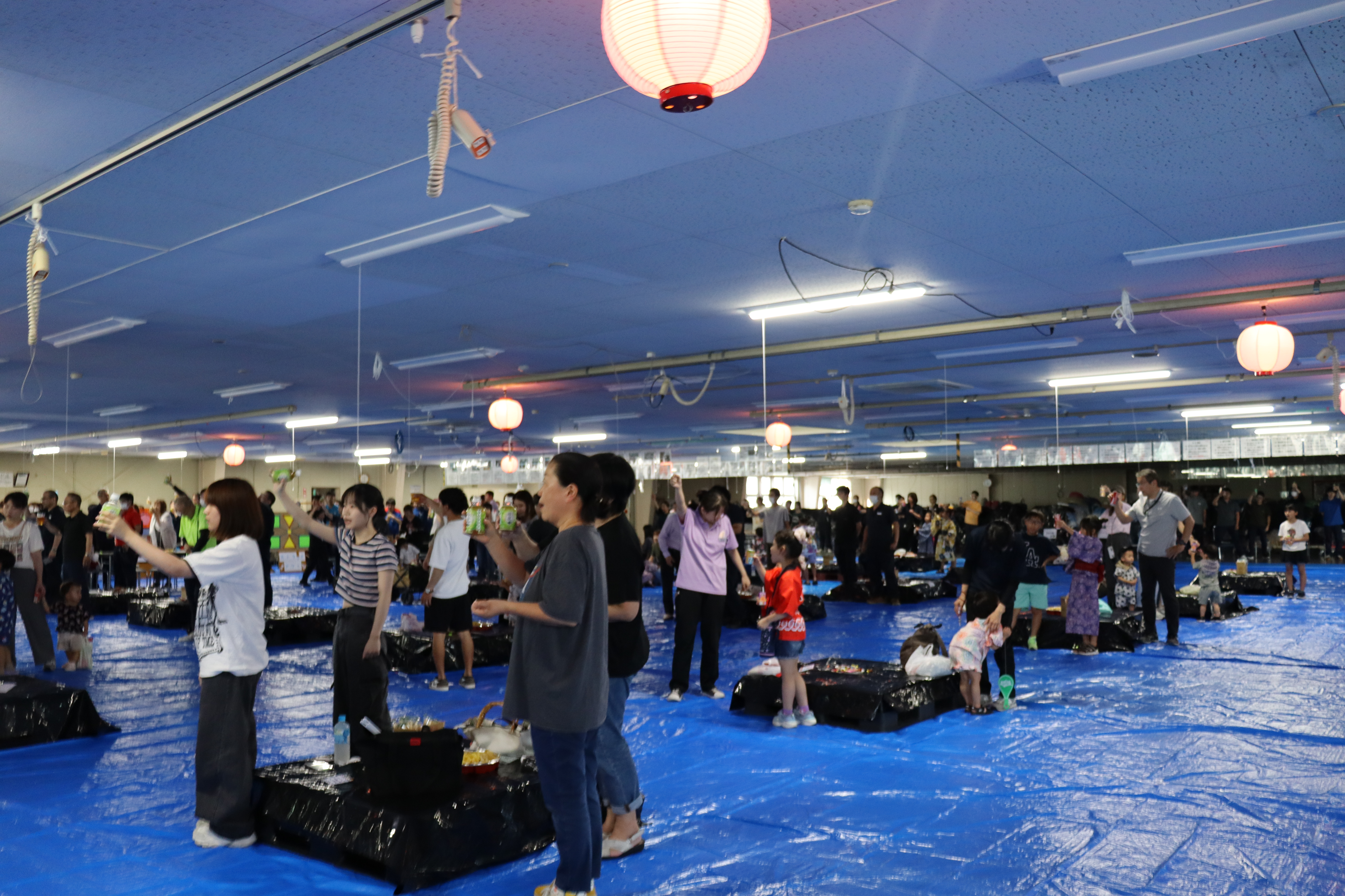   本社玖珂工場にて、納涼祭を行いました。