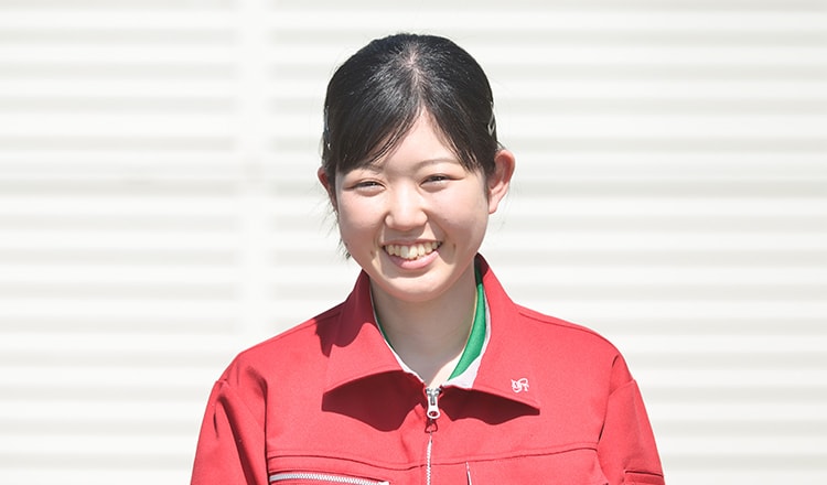 たくさんの女性が活躍している、ものづくりの会社 樹脂加工事業部 PKN3G 藤元 紀子（2017年入社）