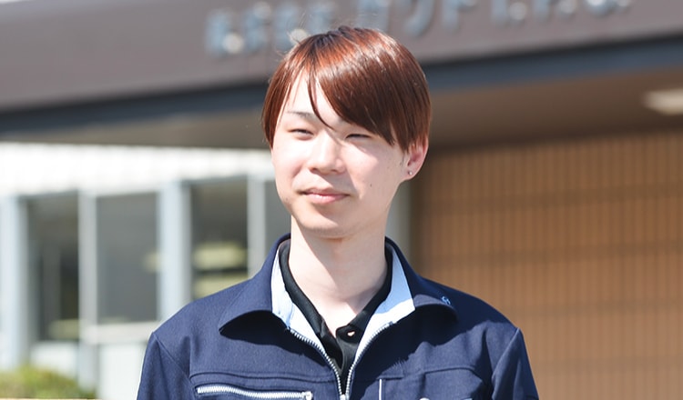 自分にあっている、そう思える仕事に出会いました 生産管理部 図面作成G 高木 郁馬（2019年）